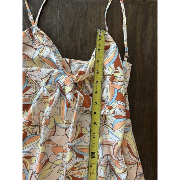 L*Space Satin Midi Slip Dress Womens Small in Soulshine Floral Joanna - Picture 7 of 14
